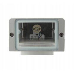 KINKIET LAMPA OPRAWA ELEWACYJNA 2xGU10 LED szary