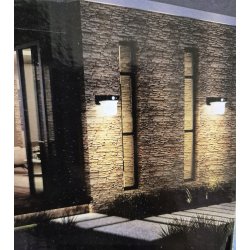 Lampa PREMIUM Elewacyjna Solarna Ogrodowa Kinkiet solarny LED NW IP64 + PIR