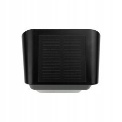 Lampa PREMIUM Elewacyjna Solarna Ogrodowa Kinkiet solarny LED RGB + NW IP65