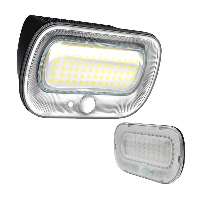Lampa PREMIUM Elewacyjna Solarna Ogrodowa Kinkiet solarny LED NW IP54 + PIR