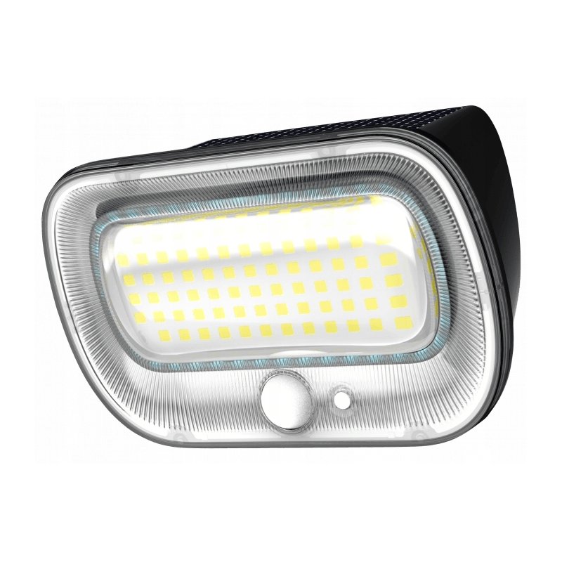 Lampa PREMIUM Elewacyjna Solarna Ogrodowa Kinkiet solarny LED NW IP54 + PIR