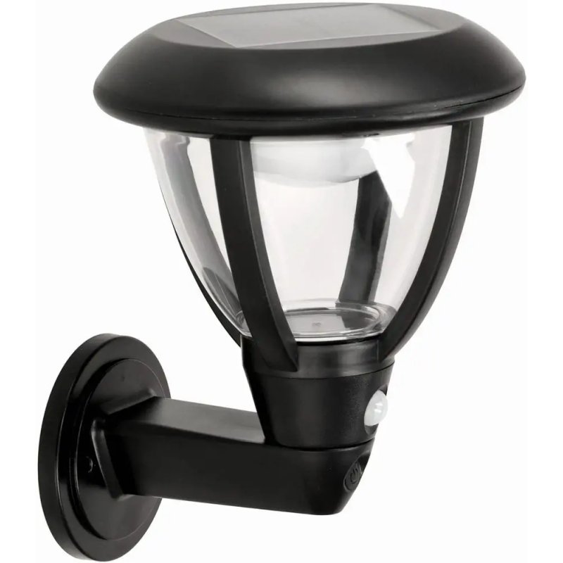 Lampa PREMIUM Elewacyjna Solarna Ogrodowa Kinkiet solarny LED NW + PIR