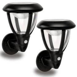 Lampa PREMIUM Elewacyjna Solarna Ogrodowa Kinkiet solarny LED NW + PIR