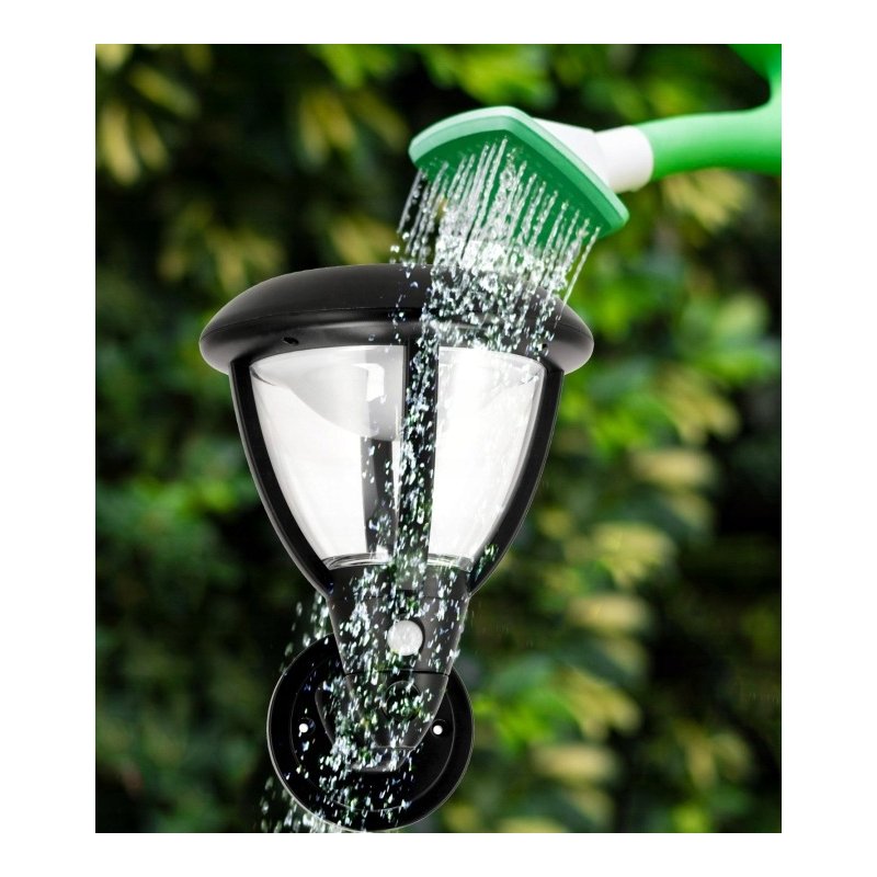 Lampa PREMIUM Elewacyjna Solarna Ogrodowa Kinkiet solarny LED NW + PIR