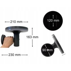 Lampa PREMIUM Elewacyjna Solarna Ogrodowa LED NW Kinkiet solarny + PIR