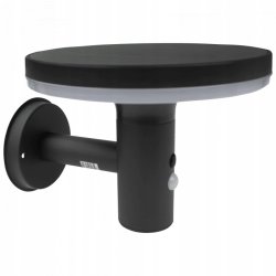 Lampa PREMIUM Elewacyjna Solarna Ogrodowa LED NW Kinkiet solarny + PIR