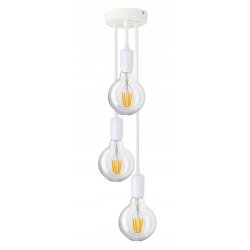 LAMPA sufitowa wisząca ZWIS Edison Loft 3x E27