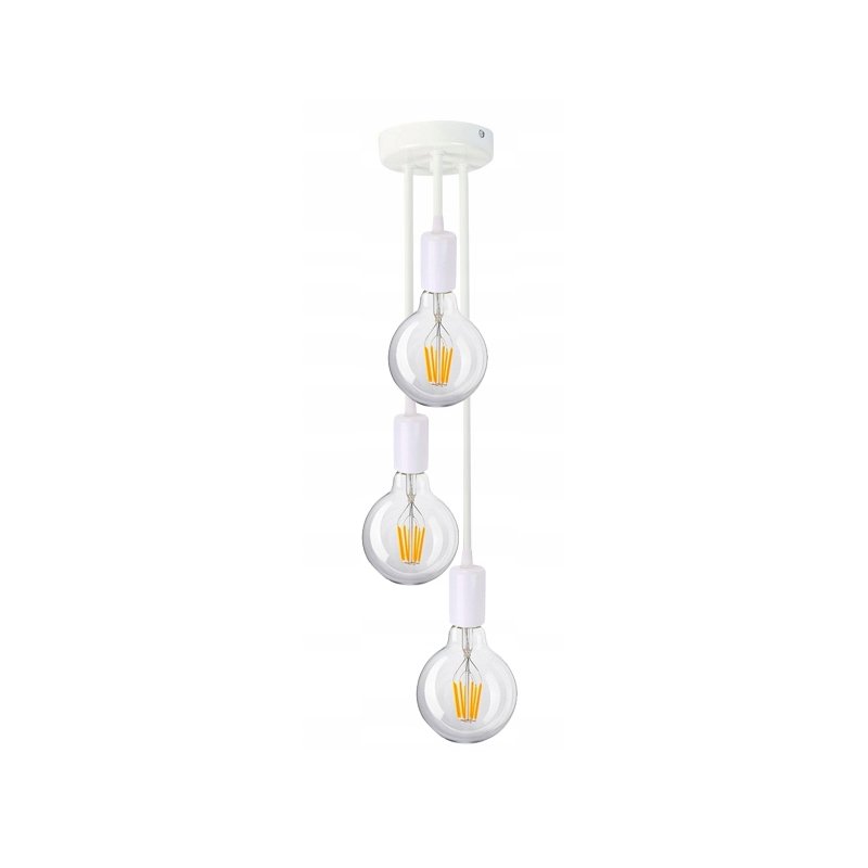 LAMPA sufitowa wisząca ZWIS Edison Loft 3x E27