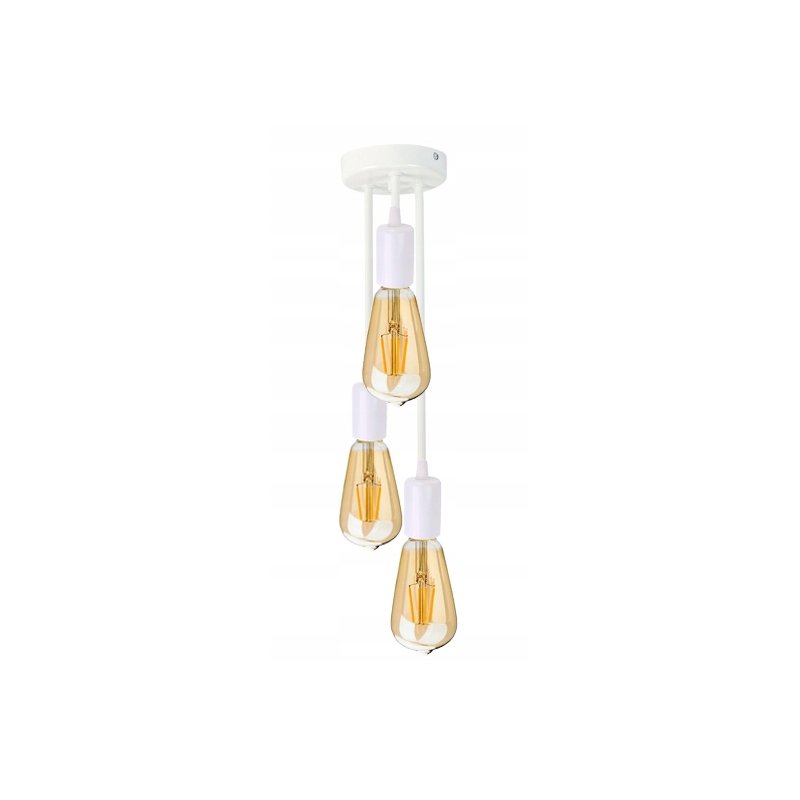 LAMPA sufitowa wisząca ZWIS Edison Loft 3x E27