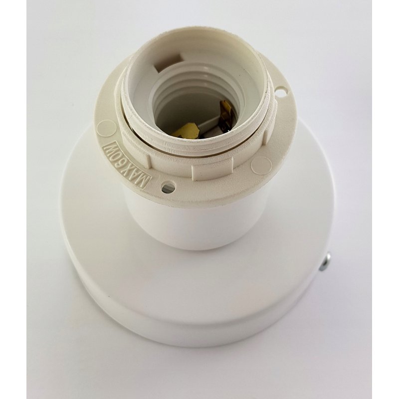 LAMPA stała sufitowa plafon Loft klosz drewno 1