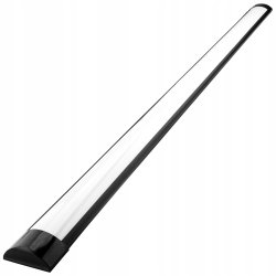 Lampa LED Panel Oprawa Natynkowa long Czarna 120cm 36W 4000K Neutralna