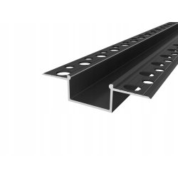 PROFIL aluminiowy XL szeroki 20mm do taśm led płyt karton-gips KG KLOSZ 2m