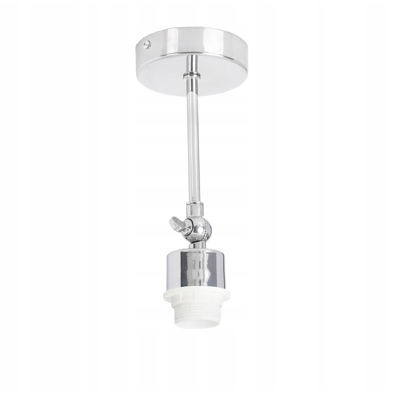 LAMPA KINKIET ścienny ruch loft drut na E27 chrom