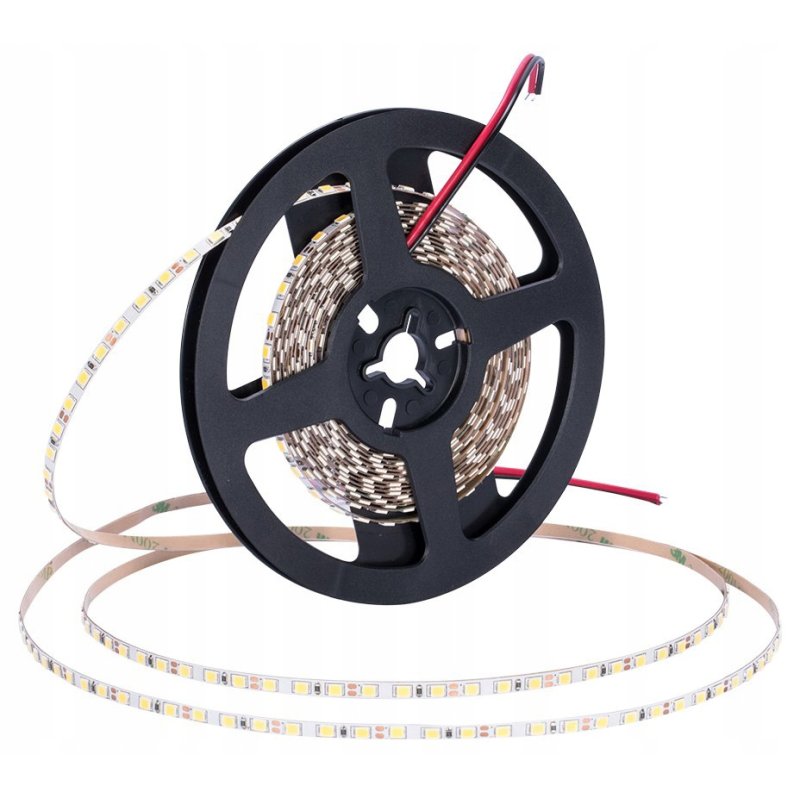 SUPER WĄSKA Taśma LED PREMIUM 4mm 2835 600 IP20 5m barwa zimna