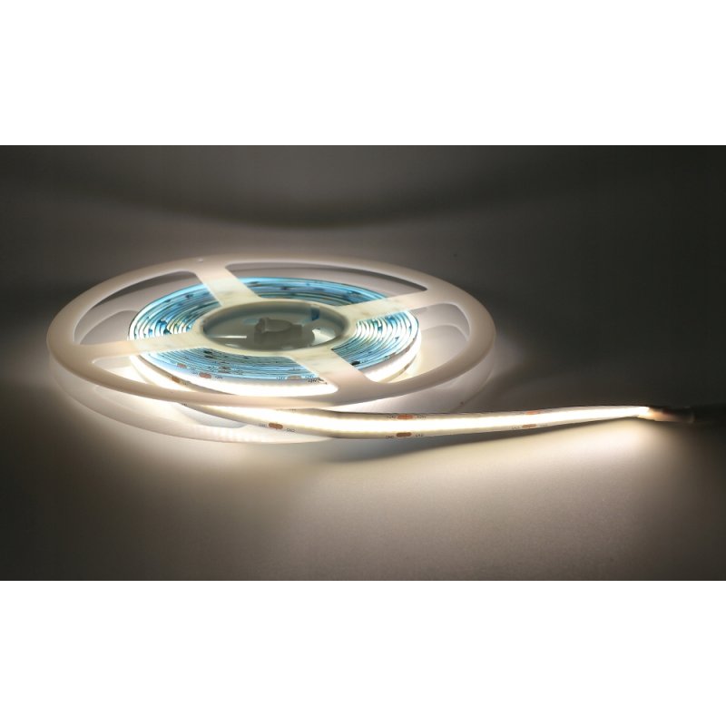 Taśma LED COB 12V 7W/mb Neon Neutralny 320diod 1m