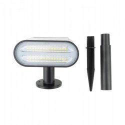 Reflektor PREMIUM ruchomy solarny OGRODOWA LAMPA SOLARNA WBIJANA LED NW