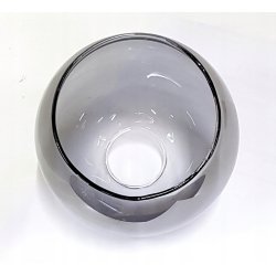 Lampka nocna biurkowa Lampa stołowa loft szklany klosz z on/off na led E27
