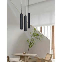 LAMPA WISZĄCA ZWIS żyrandol sufitowa TUBA 15 GU10