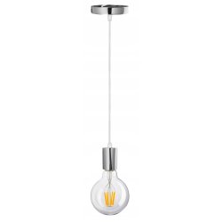 LAMPA sufitowa wisząca ZWIS loft chrom na 1x E27