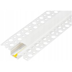 Zestaw PROFIL 12mm LED ALUMINIOWY do PŁYT karton-gips GK GIPSOWYCH KLOSZ 2m