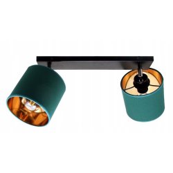 LAMPA plafon ruchomy żyrandol sufiowa ABAŻUR złoty