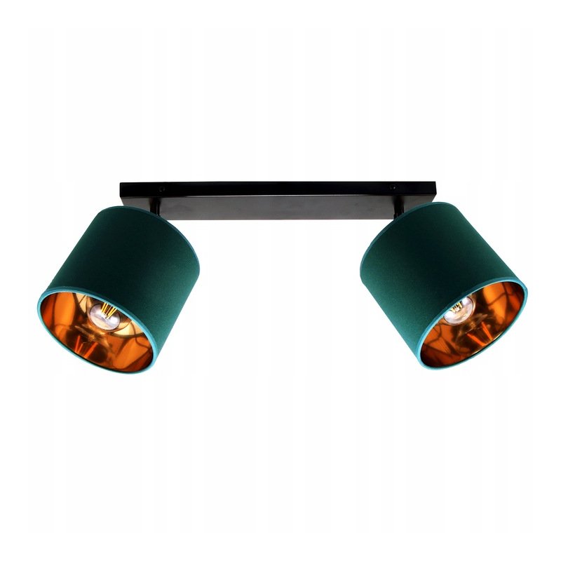 LAMPA plafon ruchomy żyrandol sufiowa ABAŻUR złoty