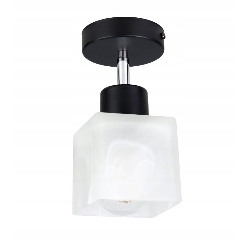 LAMPA KINKIET ścienny ruchomy loft Klosz SZKLANY