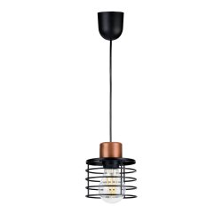 LAMPA WISZĄCA ZWIS żyrandol sufitowa loft SPRĘŻYNA