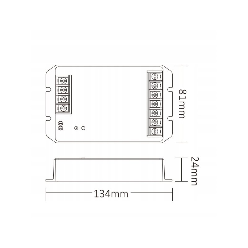 Kontroler Sterownik do LED MIBOXER HR5 5w1 30A 12-48V NAJMOCNIEJSZY Milight