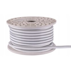 Taśma LED NEON flex IP68 230V 8x16mm 8W zimna 1m