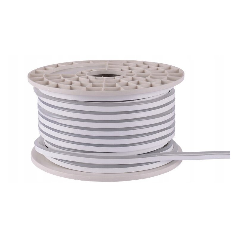 Taśma LED NEON flex IP68 230V 8x16mm 8W zimna 1m