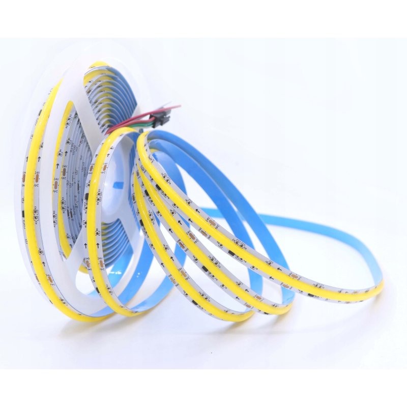 TAŚMA LED COB IP20 24V 360d Magic Pixel PŁYNĄCA WS2811 cyfrowa 5m ZIMNA