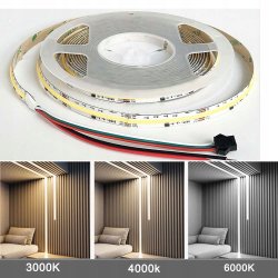 TAŚMA LED COB IP20 24V 360d Magic Pixel PŁYNĄCA WS2811 cyfrowa 5m ZIMNA