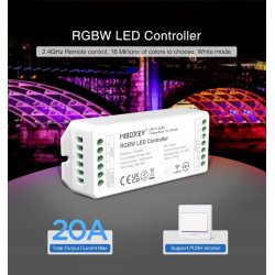 Sterownik stref Milight FUT038P taśm led RGBW 20A