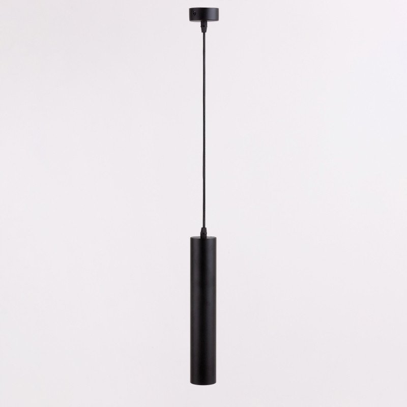 LAMPA WISZĄCA ZWIS żyrandol sufiowa TUBA 29cm GU10