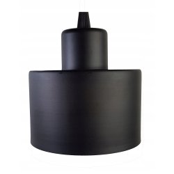LAMPA PLAFON ŻYRANDOL regulowan BELKA KUBEK CZARNY