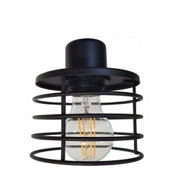 LAMPA sufitowa żyrandol plafon LOFT drut SPRĘŻYNA