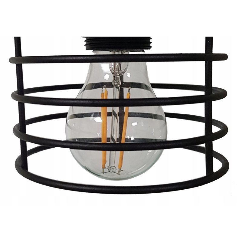 LAMPA WISZĄCA sufitowa ŻYRANDOL PLAFON loft KUBEK