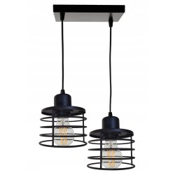 LAMPA wisząca sufitowa ŻYRANDOL ZWIS sprężyna 2