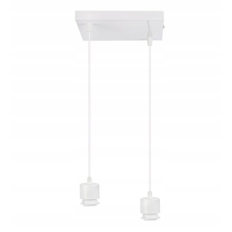 PODSTAWA BAZA LAMPA SUFITOWA WISZĄCA ZWIS LOFT METAL NA 2X E27 POD KLOSZ