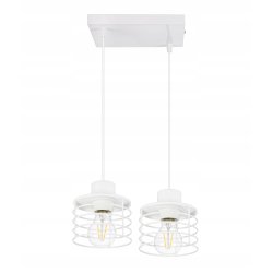 PODSTAWA BAZA LAMPA SUFITOWA WISZĄCA ZWIS LOFT METAL NA 2X E27 POD KLOSZ