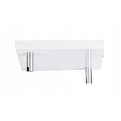 PODSTAWA BAZA LAMPA SUFITOWA PLAFON REGULOWANY LOFT METAL 2X E27 POD KLOSZ