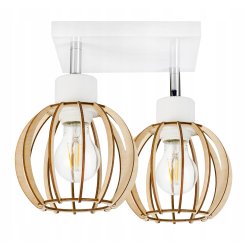 PODSTAWA BAZA LAMPA SUFITOWA PLAFON REGULOWANY LOFT METAL 2X E27 POD KLOSZ