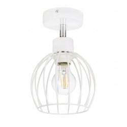 LAMPA KINKIET ścienny ruchomy loft drut KULA E27