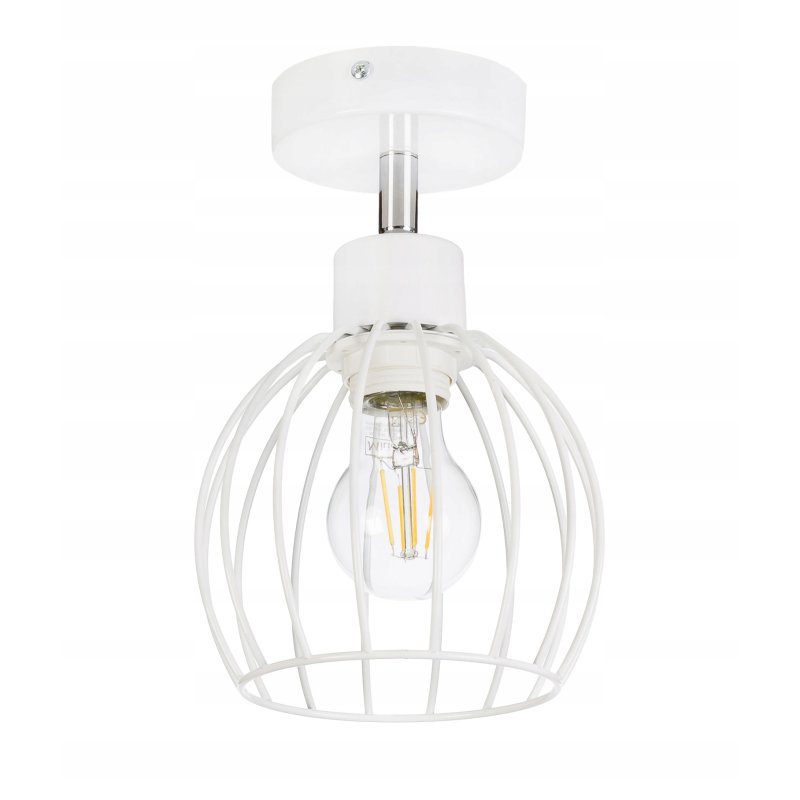 LAMPA KINKIET ścienny ruchomy loft drut KULA E27