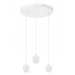LAMPA sufitowa wisząca zwis Loft Drewno na 3x E27