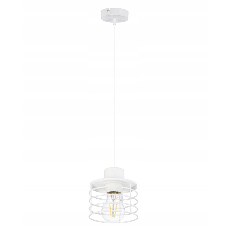 LAMPA WISZĄCA ZWIS żyrandol sufiowa loft SPRĘŻYNA