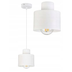 LAMPA sufitowa WISZĄCA ZWIS żyrandol metal KUBEK