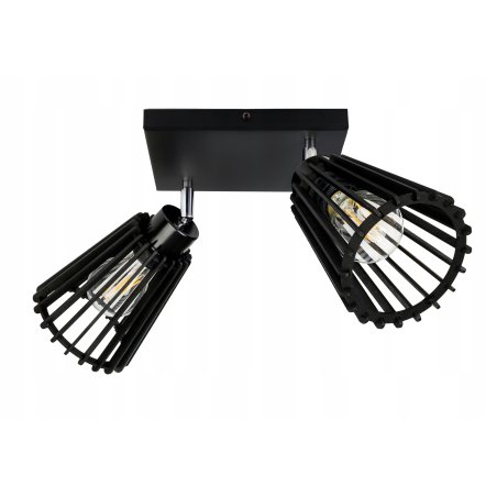 Lampa czarna plafon...