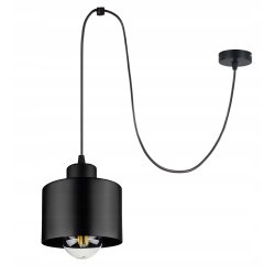 LAMPA sufitowa wisząca ZWIS Loft E27 PAJĄK METAL
